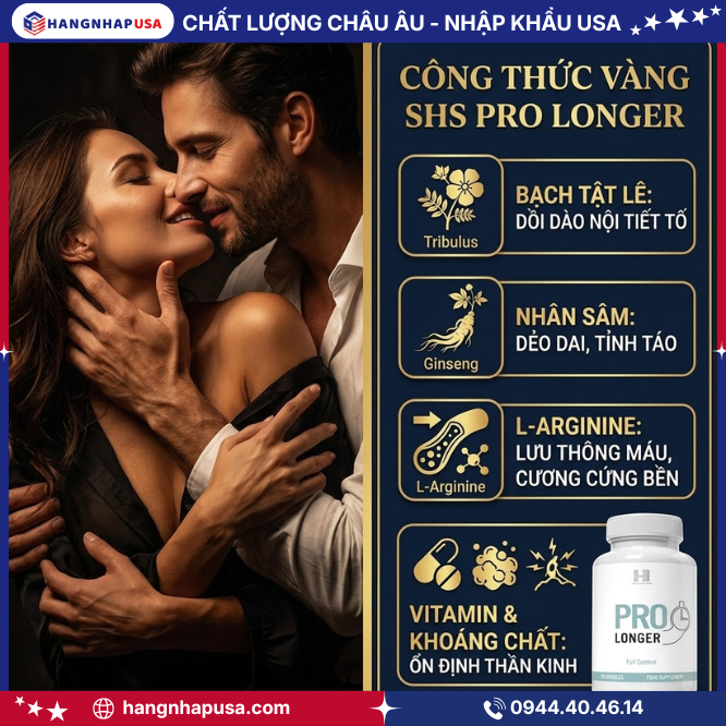 Phân tích chi tiết thành phần đột phá của SHS Pro Longer