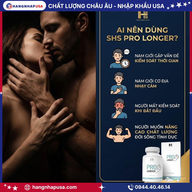 Đối tượng sử dụng viên uống SHS Pro Longer