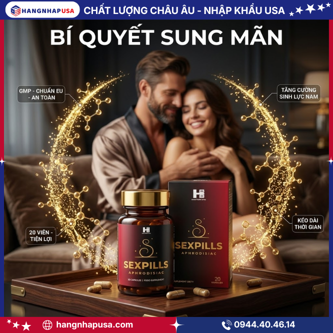 Thông tin về viên uống tăng cường sinh lý namSHS Sex Pills