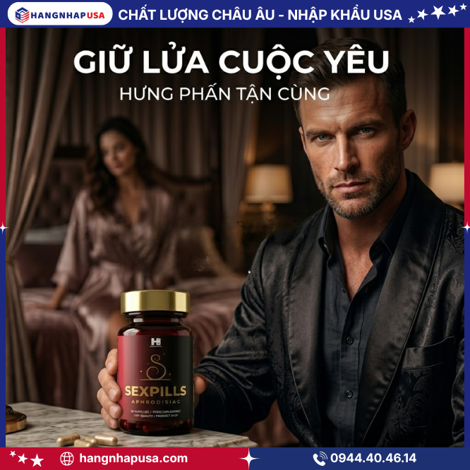 Đối tượng sử dụng viên uống tăng sinh lý nam SHS Sex Pills