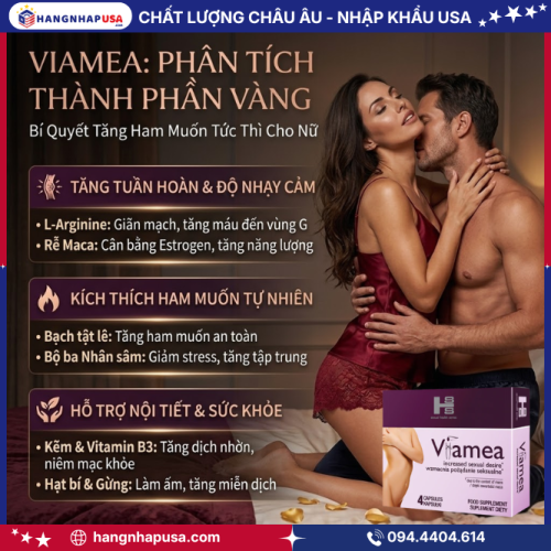 Phân tích bảng thành phần tạo nên sức mạnh của Viamea