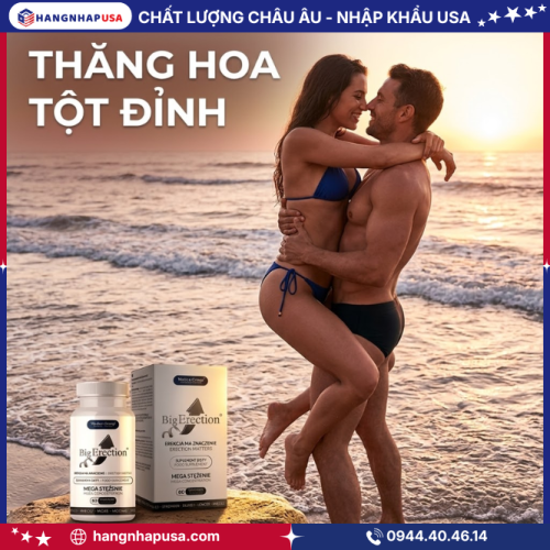 Công Dụng Vượt Trội Của Viên Uống Tăng Kích Thước Dương Vật BigErection