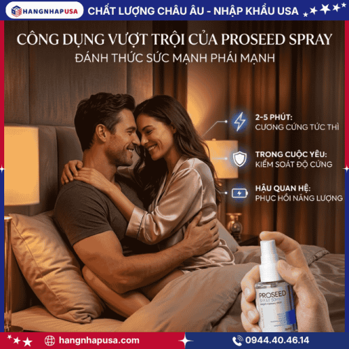 Công Dụng Vượt Trội Của Lovely Lovers Proseed Spray