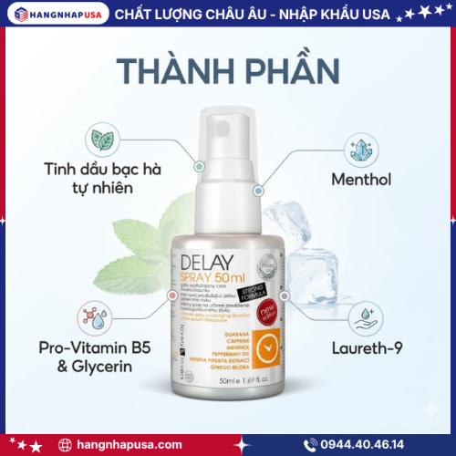 ablum ảnh Lovely Lovers Delay Spray 50 ml