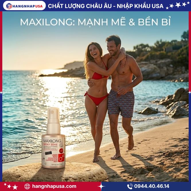 Thông Tin Về Xịt Tăng Kích Thước Dương Vật Lovely Lovers Maxilong Spray 