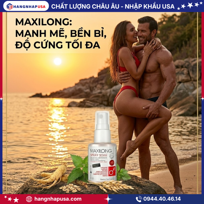 Công Dụng Của Chai Xịt Tăng Kích Thước Dương Vật Lovely Lovers Maxilong Spray
