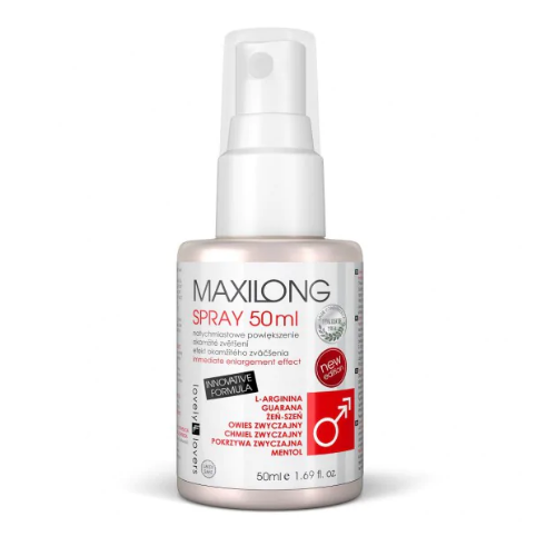 Xịt Tăng Kích Thước Lovely Lovers Maxilong Spray Từ Châu Âu
