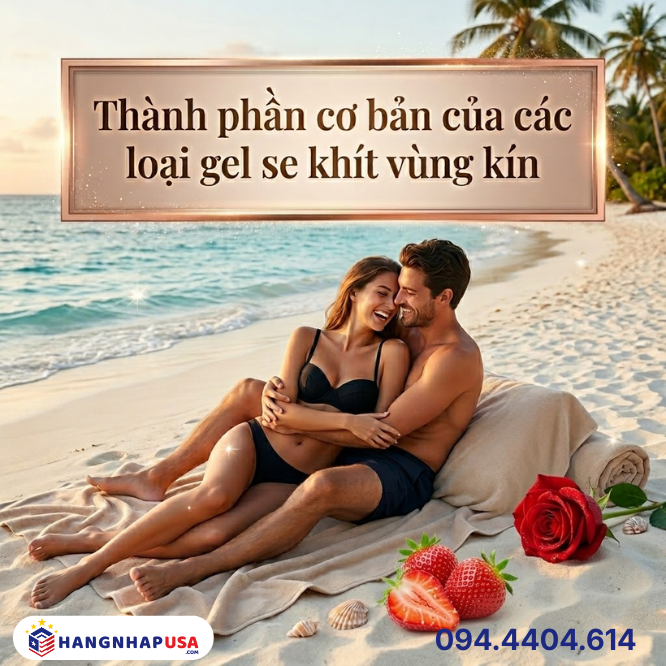 Thành phần cơ bản của các loại gel se khít vùng kín