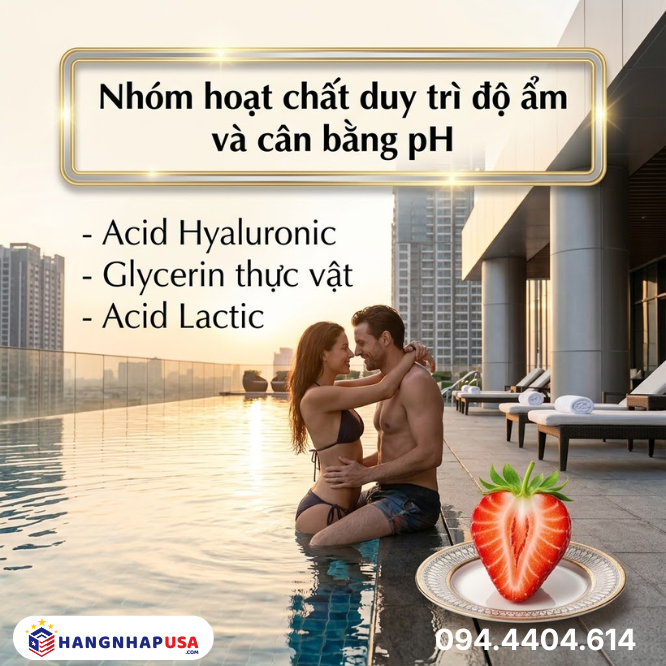 Nhóm hoạt chất duy trì độ ẩm và cân bằng pH
