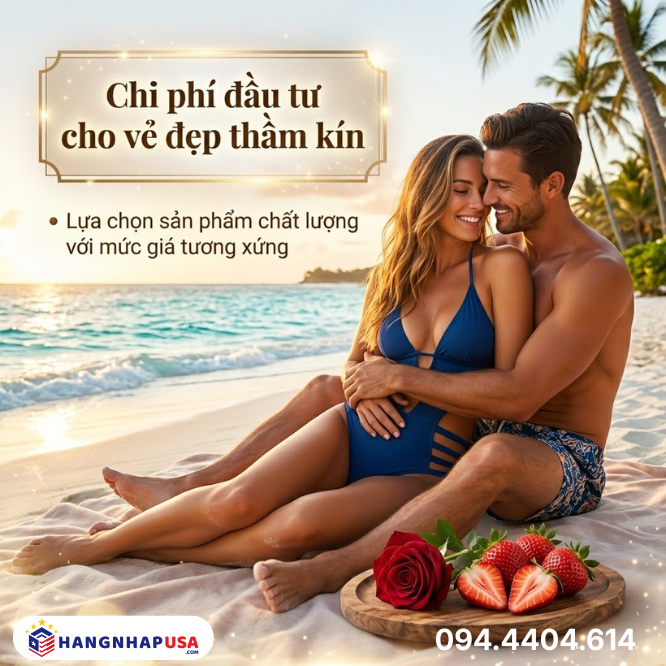 Chi phí đầu tư cho vẻ đẹp thầm kín