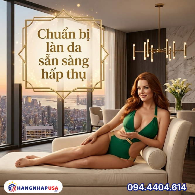 Bước 1: Chuẩn bị làn da sẵn sàng hấp thụ