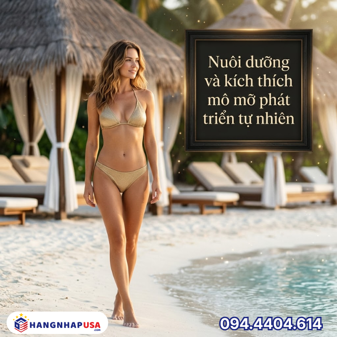 Nuôi dưỡng và kích thích mô mỡ phát triển tự nhiên