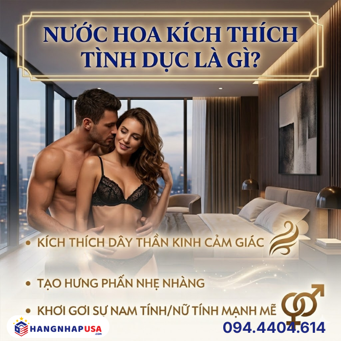 Nước hoa kích thích tình dục là gì?