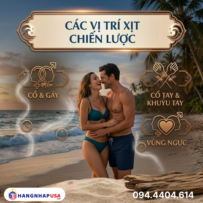 Các vị trí xịt chiến lược