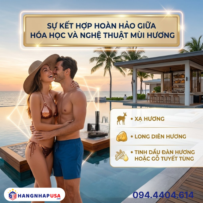 Sự kết hợp hoàn hảo giữa hóa học và nghệ thuật mùi hương