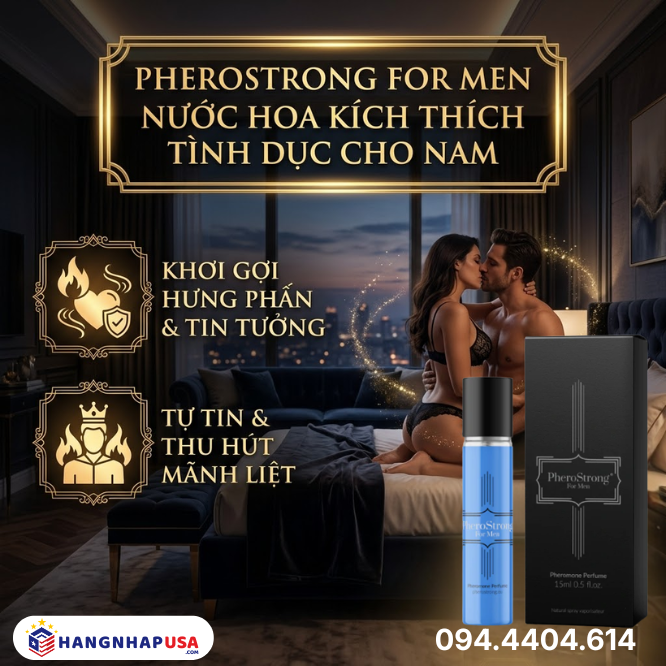PheroStrong For Men Nước Hoa Kích Thích Tình Dục Cho Nam
