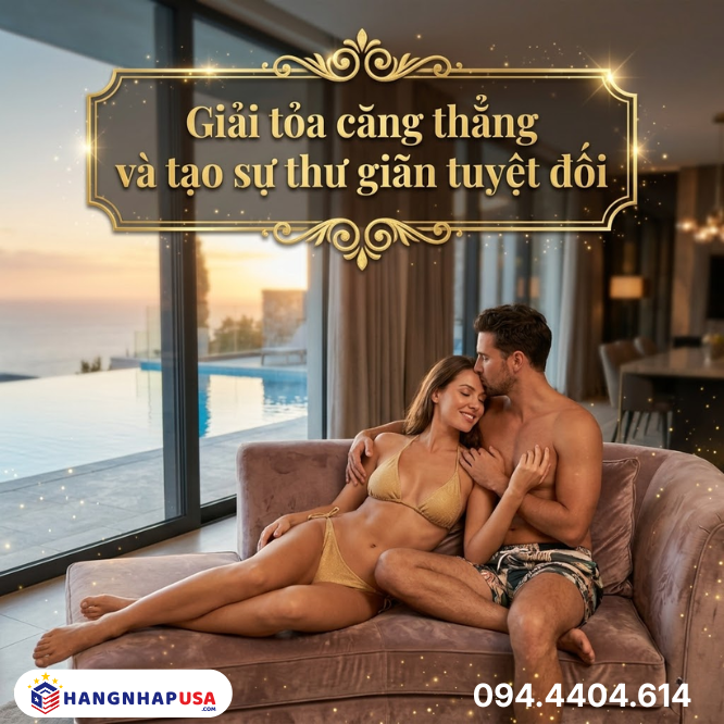 Giải tỏa căng thẳng và tạo sự thư giãn tuyệt đối