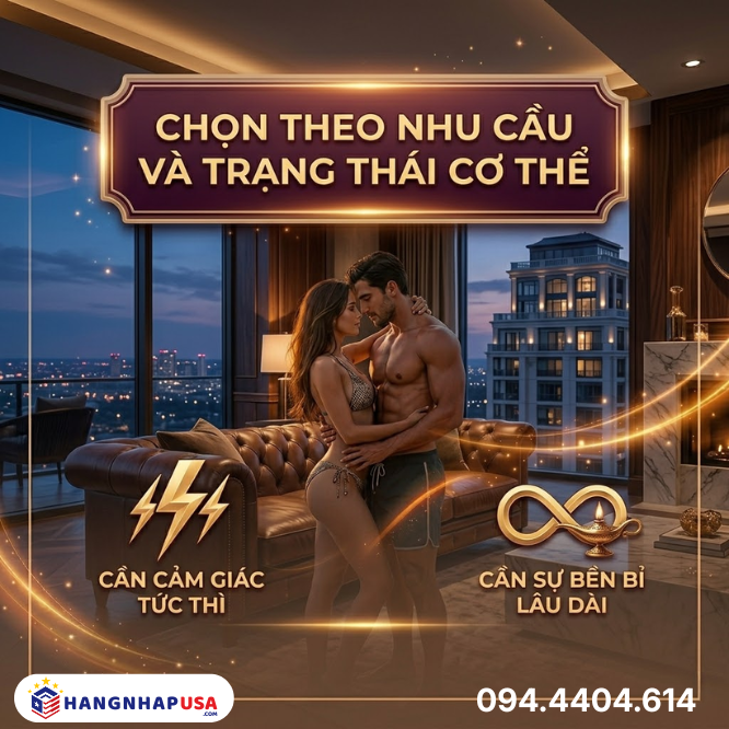 Chọn theo nhu cầu và trạng thái cơ thể