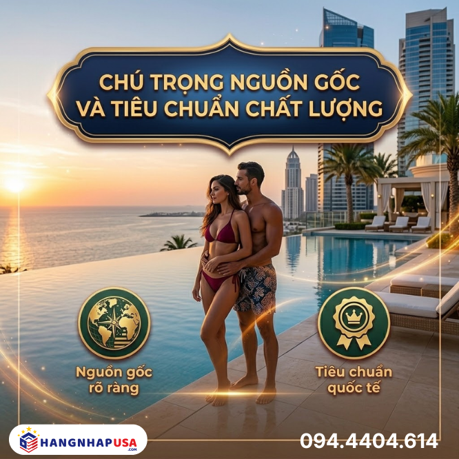 Chú trọng nguồn gốc và tiêu chuẩn chất lượng