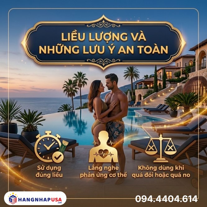 Liều lượng và những lưu ý an toàn