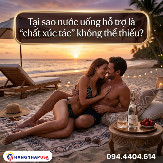 Tại sao nước uống hỗ trợ là