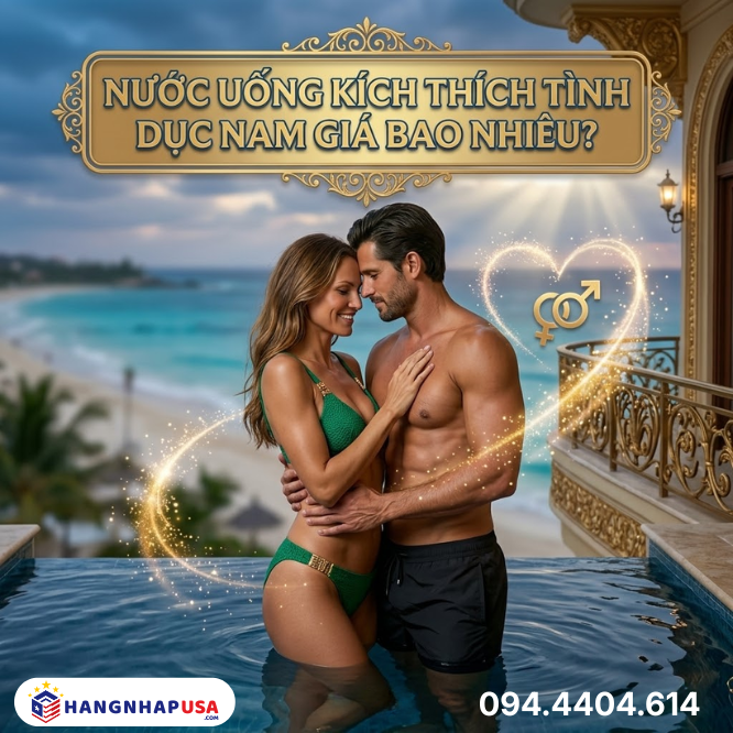 Nước uống kích thích tình dục nam giá bao nhiêu?