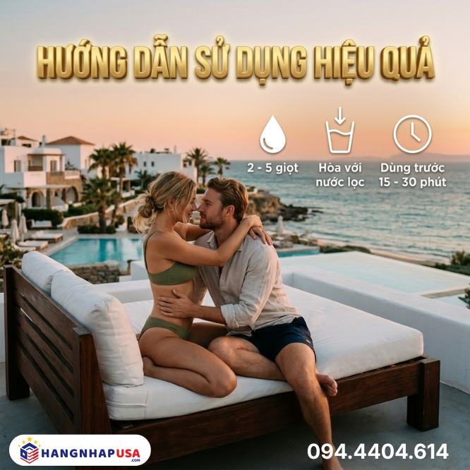 Hướng dẫn sử dụng nước uống kích thích tình dục nữ hiệu quả