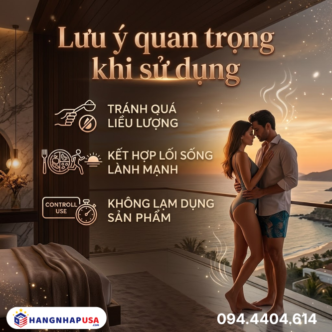 Lưu ý quan trọng khi sử dụng