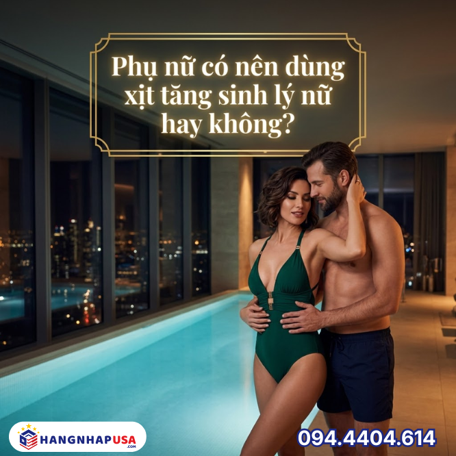 Phụ nữ có nên dùng xịt tăng sinh lý nữ hay không?