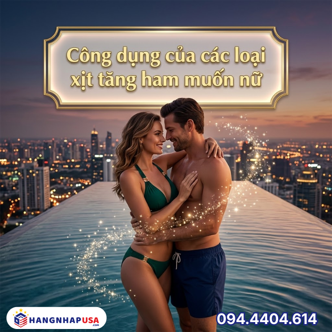 Công dụng của các loại xịt tăng ham muốn nữ