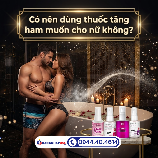 Có nên dùng thuốc tăng ham muốn cho nữ không?