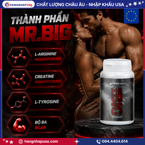 Thành phần của MR.BIG 60 viên