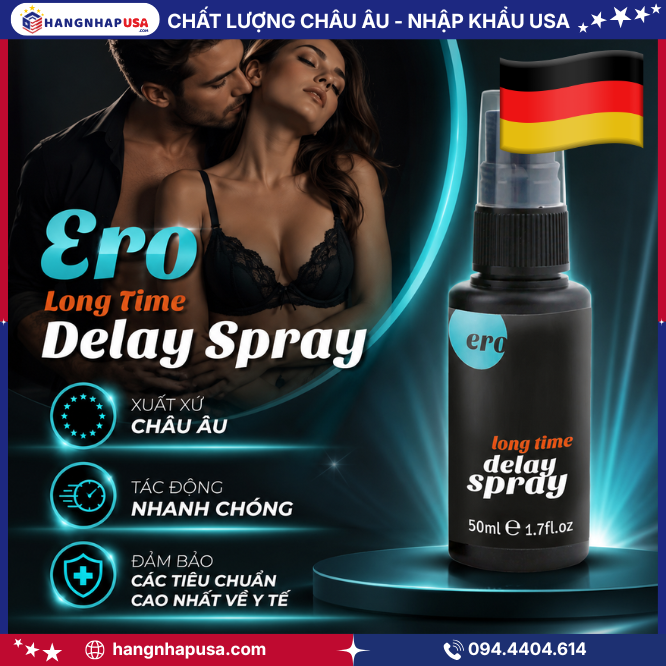 Thông tin sản phẩm Ero Long Time Delay Spray 50ml