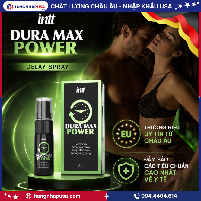 Thông tin sản phẩm Intt Dura Max Power Delay Spray