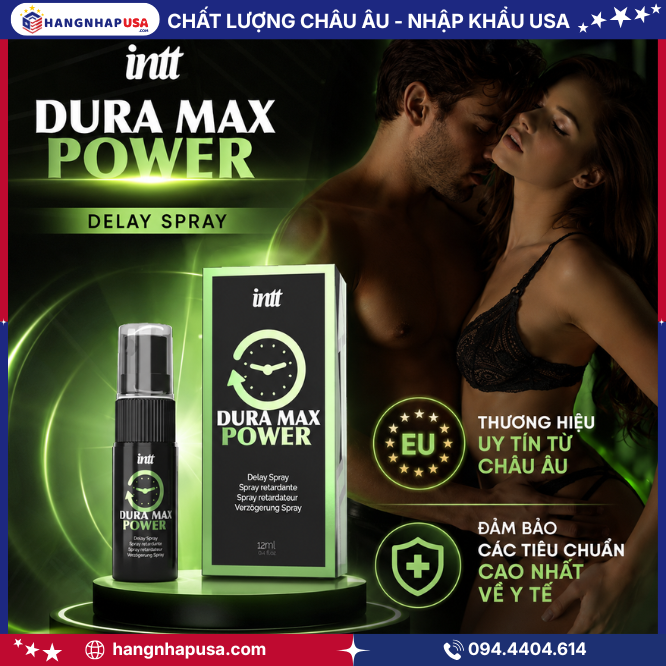 Thông tin sản phẩm Intt Dura Max Power Delay Spray