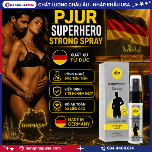 Thông tin sản phẩm Pjur Superhero Strong Spray