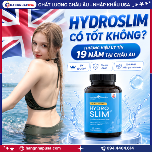 Viên uống giảm cân cao cấp HydroSlim có tốt không?