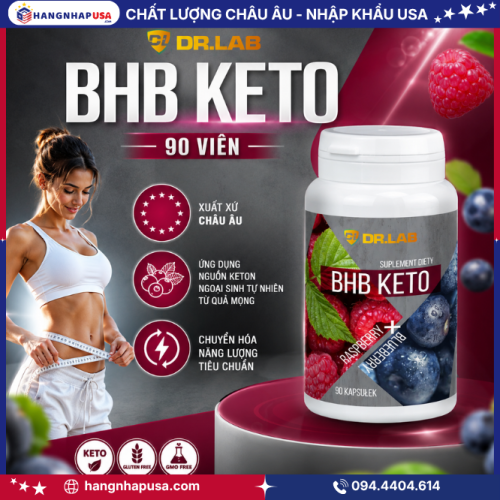 Thông Tin Về Viên Uống Giảm Cân BHB KETO 90 Viên