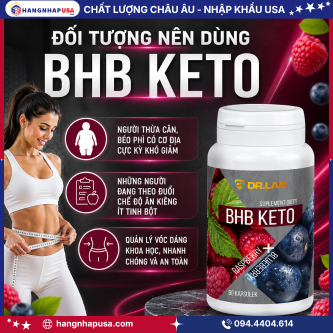 Đối Tượng Nên Dùng Viên Uống Giảm Cân BHB KETO