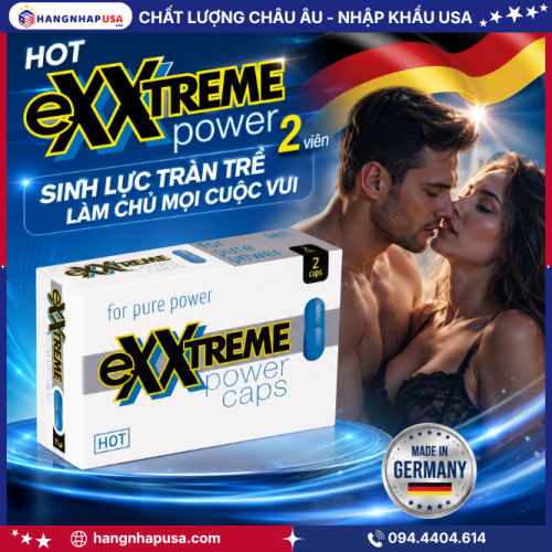Thông tin về sản phẩm Hot Exxtreme power 2 viên