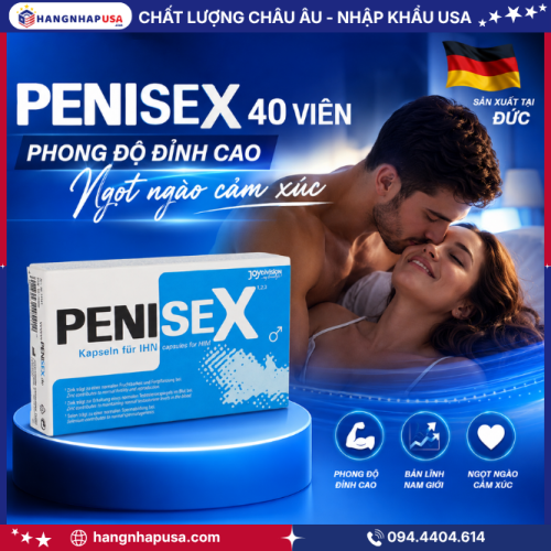Thông tin về sản phẩm PENISEX 40 Viên