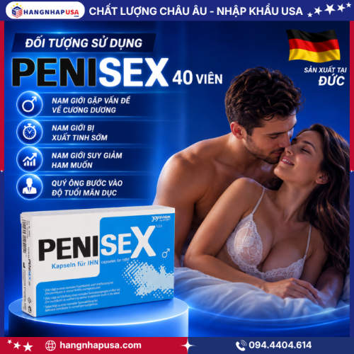 Đối tượng sử dụng PENISEX 40 Viên