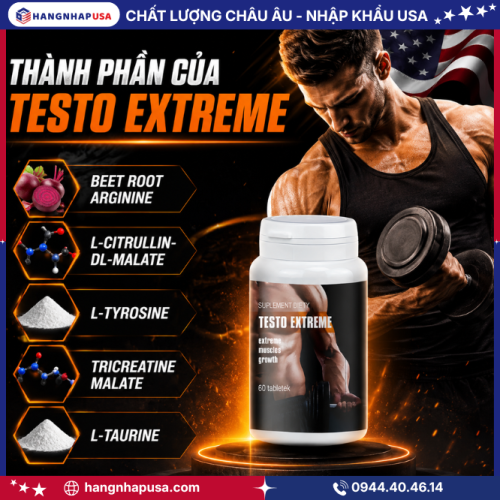 Thành phần của TESTO EXTREME 60 viên