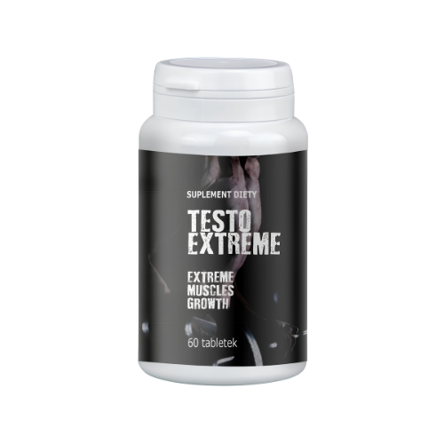 Viên uống hỗ trợ tăng cơ TESTO EXTREME BLACK 60 viên từ Châu Âu