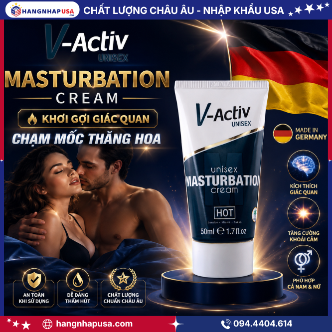 Thông tin về sản phẩm V-Activ Masturbation Cream Unisex 50ml