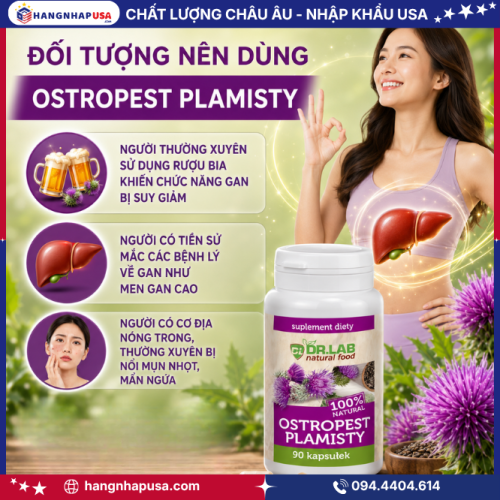 Đối Tượng Nên Dùng Viên Uống Bổ Gan Ostropest Plamisty 90 Viên