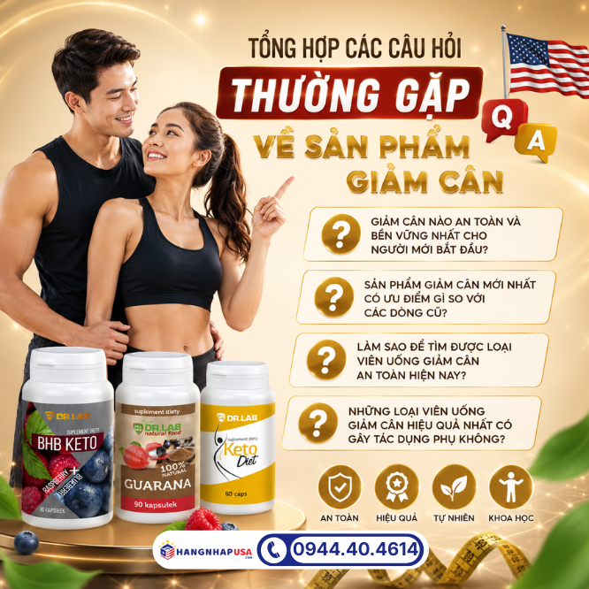 Tổng hợp các câu hỏi thường gặp về sản phẩm giảm cân