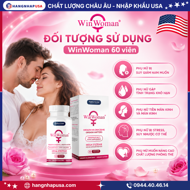Đối tượng sử dụng WinWoman 60 viên