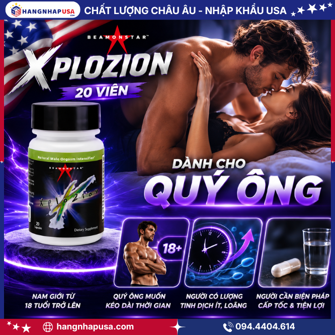 Đối tượng sử dụng Xplozion 20 viên