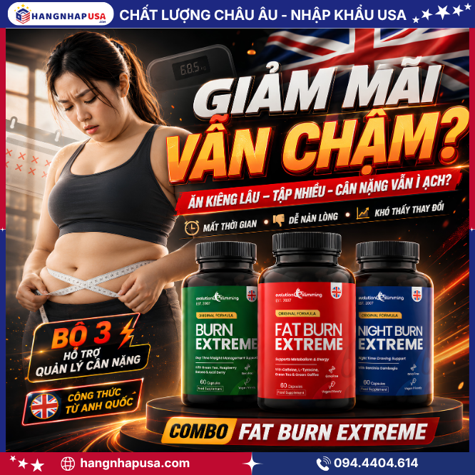 bộ 3 giảm cân hiệu quả Combo Fat Burn Extreme
